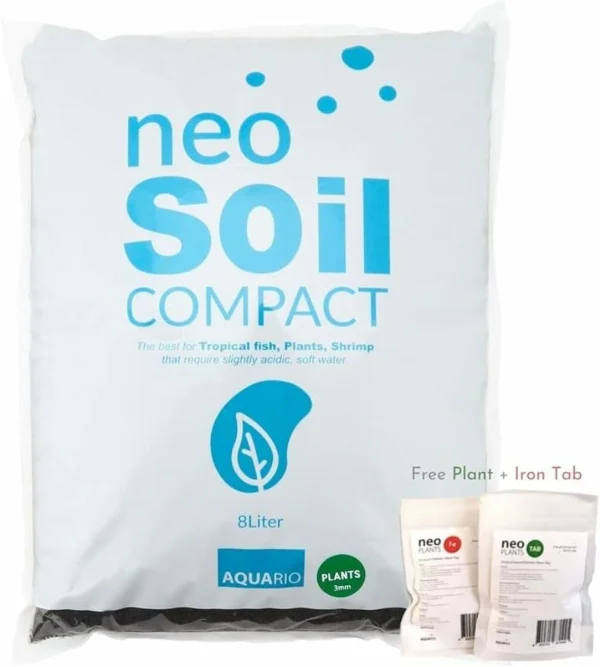 AQUARIO Neo Soil Compact Shrimp 8Ltr