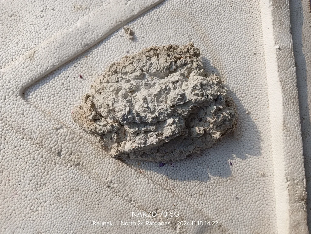 white frost rock