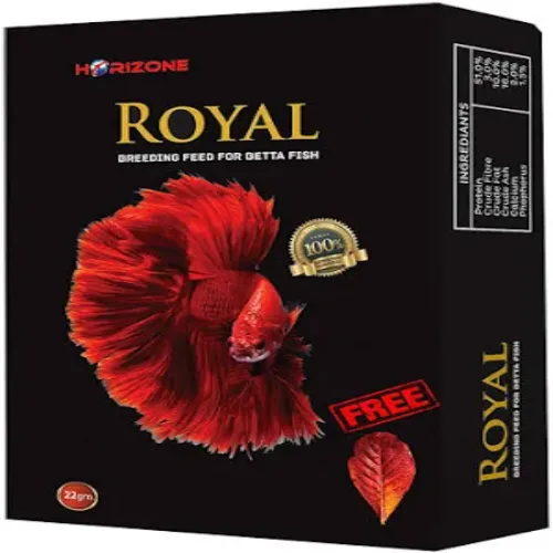 Horizone Royal Breeding Feed for Betta Fish – Pack of 2 (22g Total) | High-Quality Dry Fish Food for Aquarium Breeding