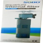 SOBO WP‑3000F Submersible Internal Aquarium Filter | 25 W | 1,200 L/H Flow – Quiet & Efficient Filtration